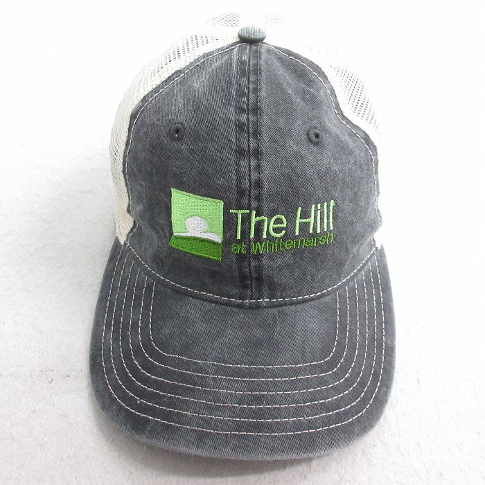 中古 メッシュ キャップ The Hill ツートンカラー 濃グレー他 25aug01