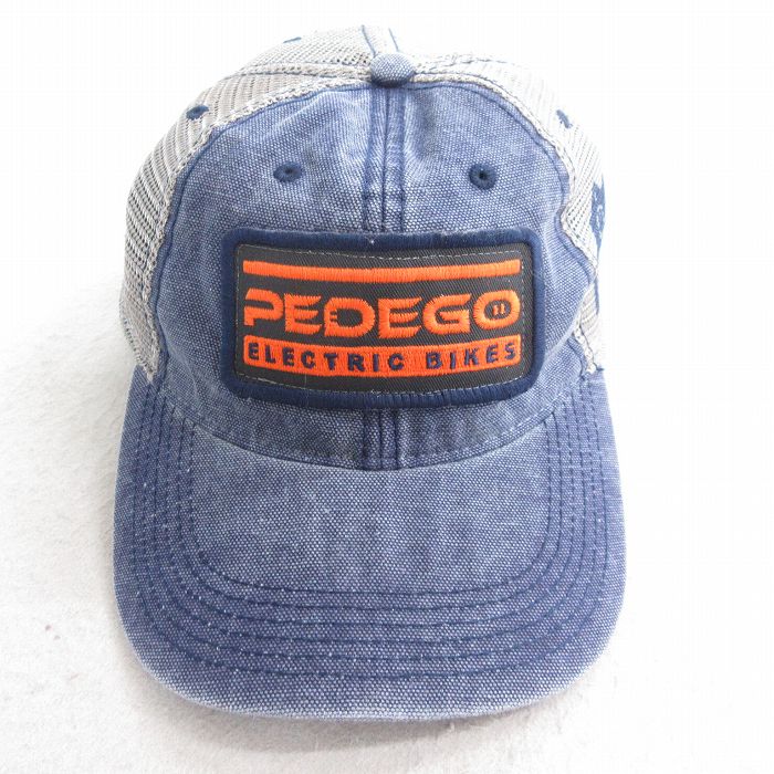 中古 メッシュ キャップ PEDEGO 紺他 ネイビー 25aug01