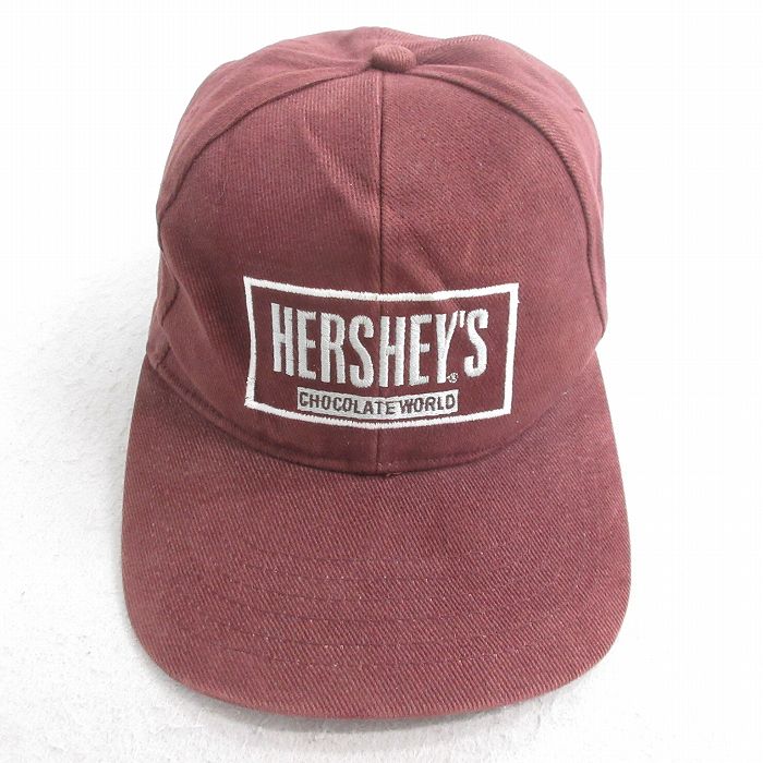 中古 キャップ ハーシーズ HERSHEYS 茶 ブラウン 25aug02