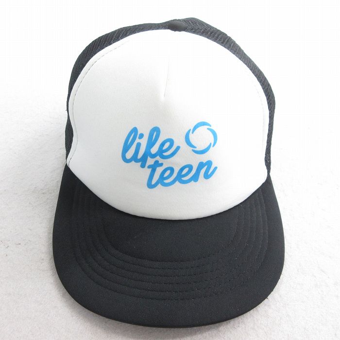 中古 メッシュ キャップ life teen 黒他 ブラック 25aug02
