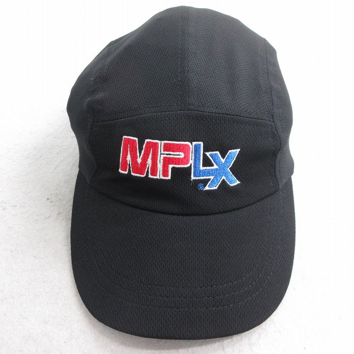 中古 キャップ MPLX 刺繍 黒 ブラック 25aug04