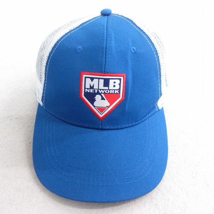 【50%OFF】中古 メッシュ キャップ MLB シカゴカブス ツートンカラー 青他 ブルー メジャーリーグ ベースボール 野球 25aug04