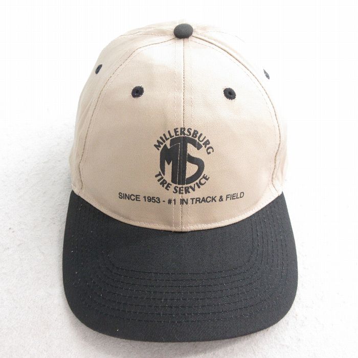 中古 キャップ MILLERSBURG ツートンカラー コットン ベージュ他 カーキ 25aug05