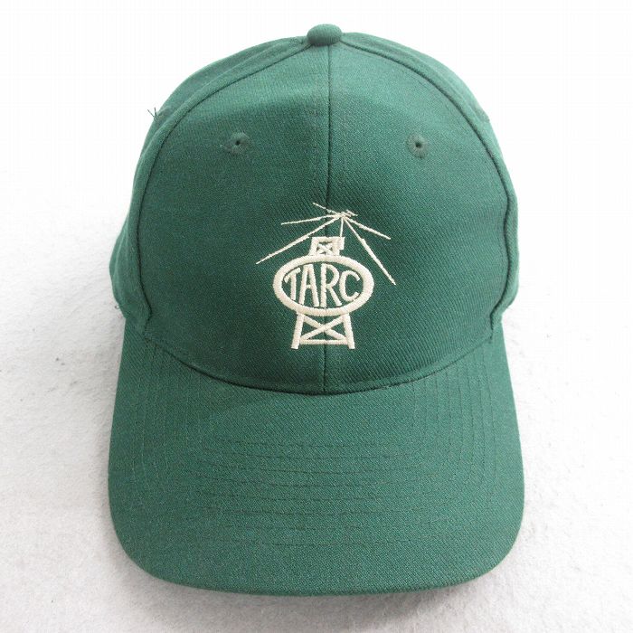 【20%OFF】中古 キャップ 90年代 90s TARC 刺繍 緑 グリーン 25aug08