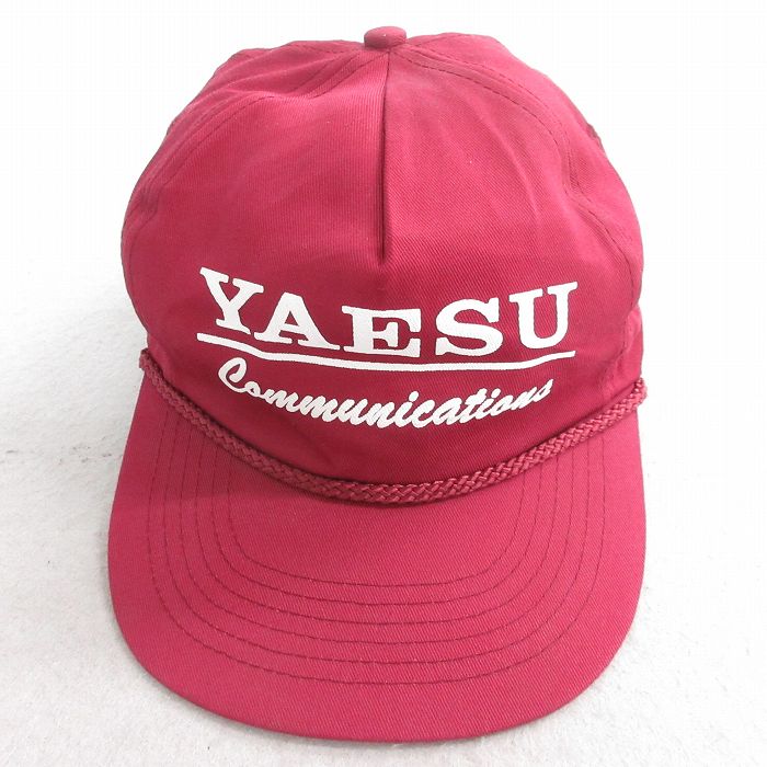 【20%OFF】中古 キャップ 90年代 90s YAESU コットン エンジ 25aug08