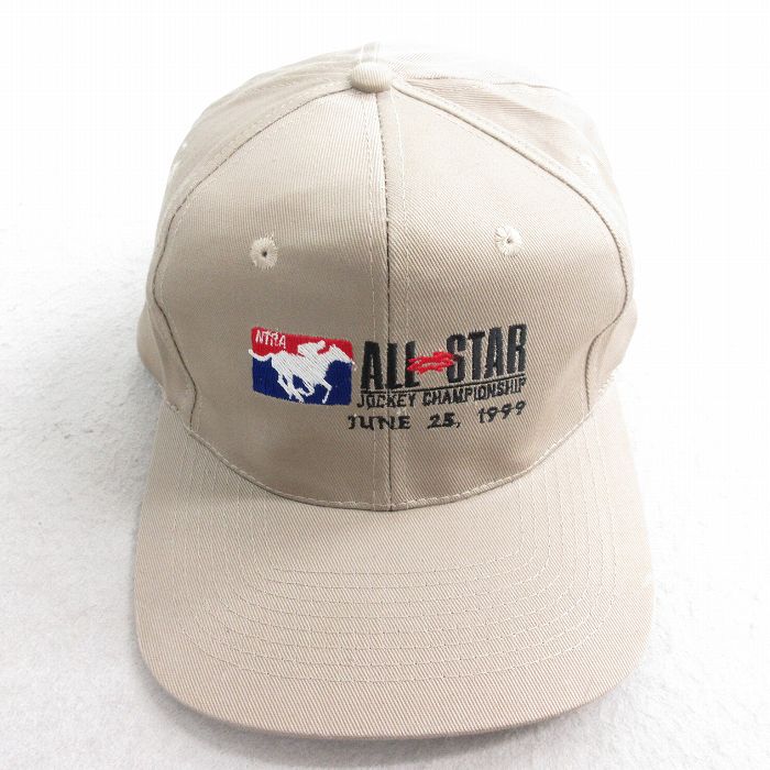 【20%OFF】中古 キャップ 90年代 90s NTRA 刺繍 ベージュ カーキ 25aug12