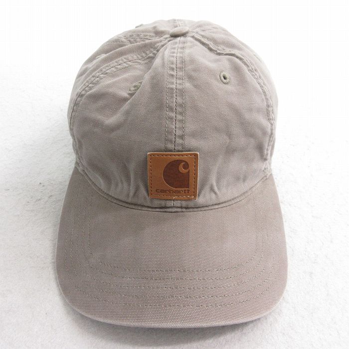 中古 カーハート Carhartt キャップ コットン 茶系 ブラウン 25aug26