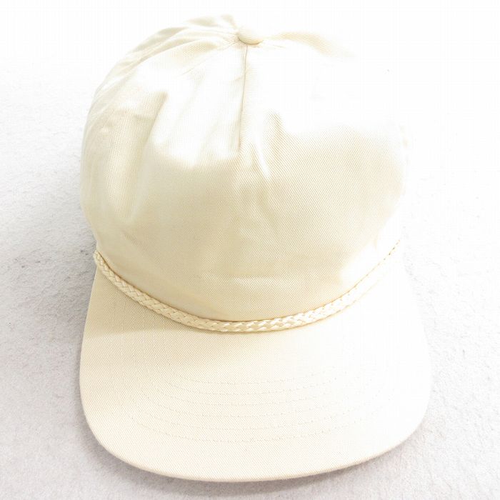 中古 キャップ 90年代 90s 薄ベージュ 25nov27