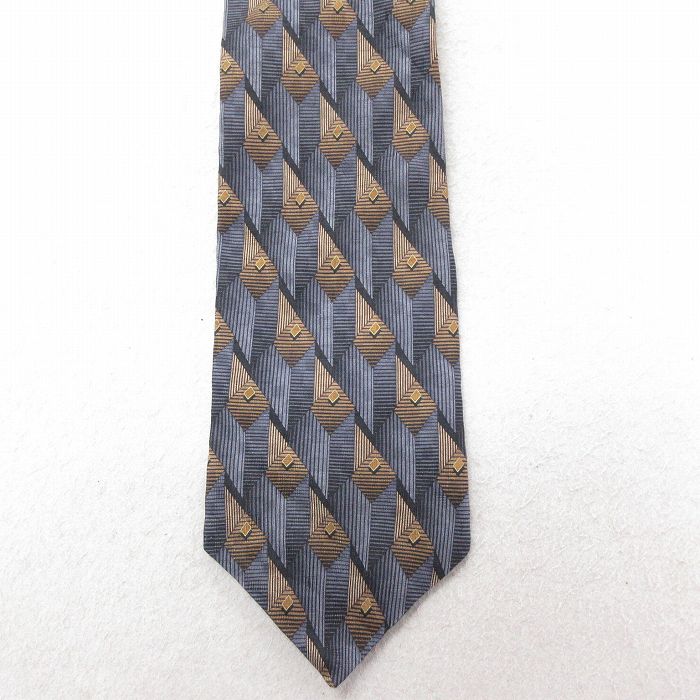 【50%OFF】中古 HAGGAR ネクタイ 00年代 00s シルク USA製 グレー 24oct31