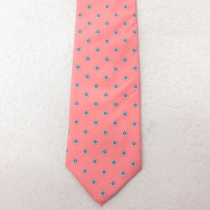 【20%OFF】中古 ネクタイ 90年代 90s USA製 ピンク 25jun30