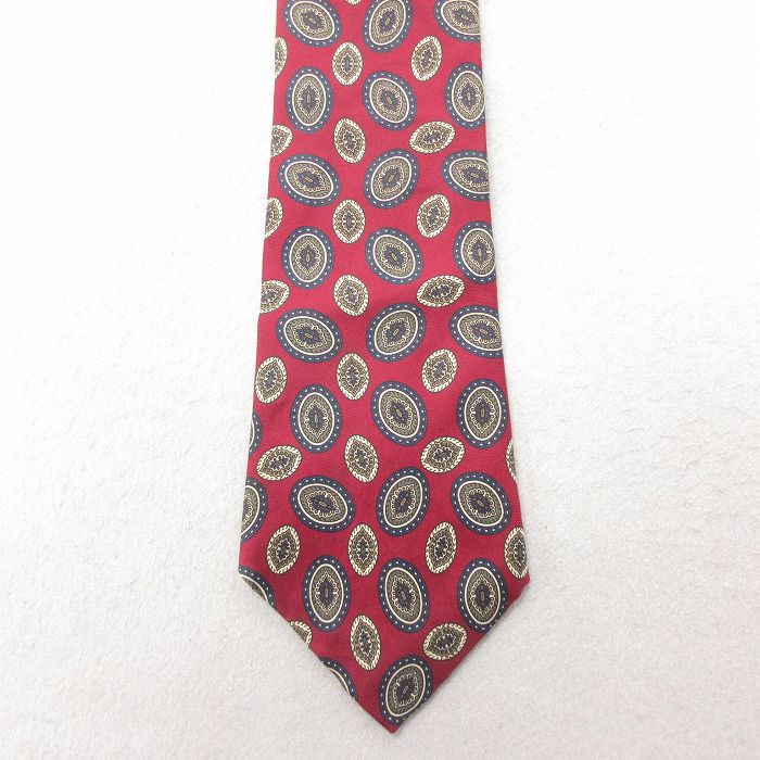 中古 ネクタイ 90年代 90s シルク エンジ 25jul01