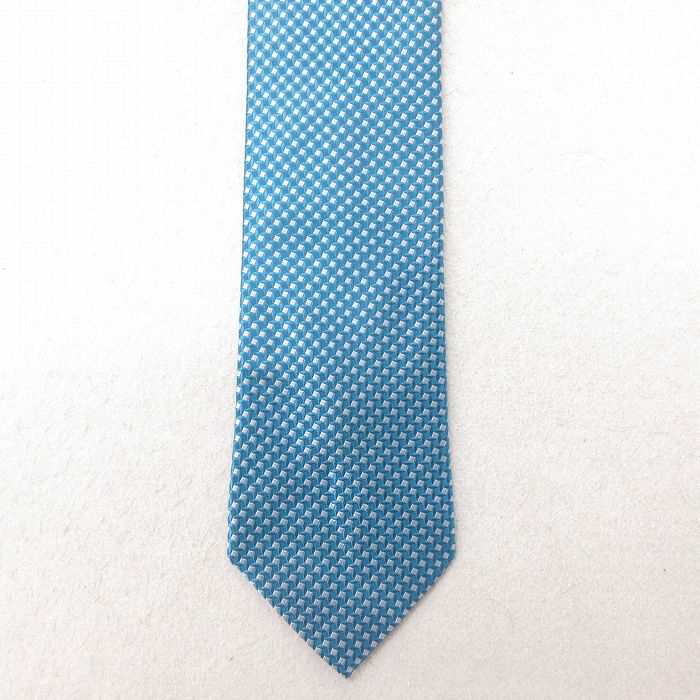 【20%OFF】中古 ネクタイ シルク 薄紺 ネイビー 25jul15