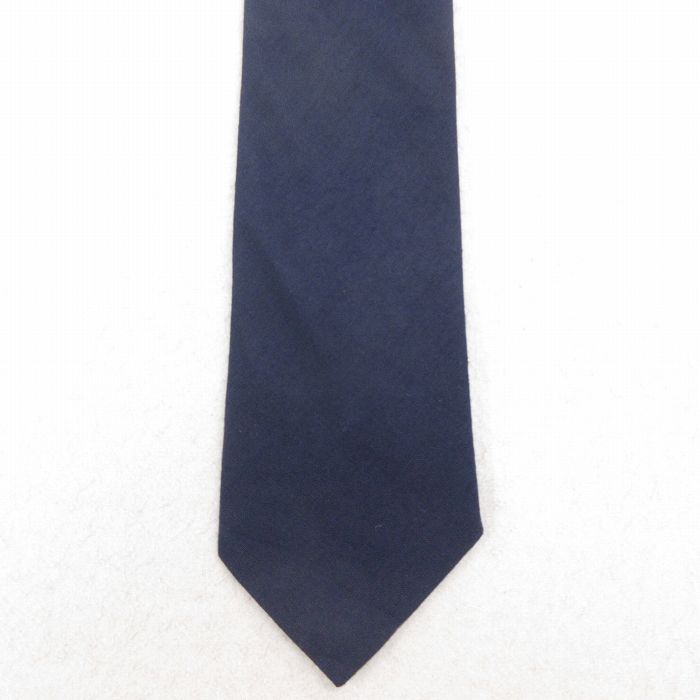 中古 ネクタイ 80年代 80s 紺 ネイビー 25aug02