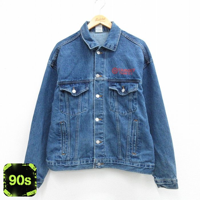 【50%OFF】ジージャン 90s ターゲット ネイビー メンズL相当 | 古着