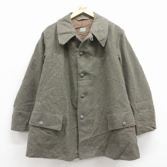 スウェーデン軍 40s ミリタリージャケット グレー M | 古着