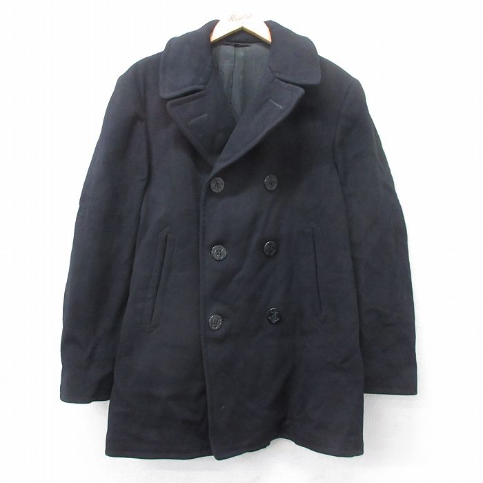 60s ピーコート ネイビー M | 古着