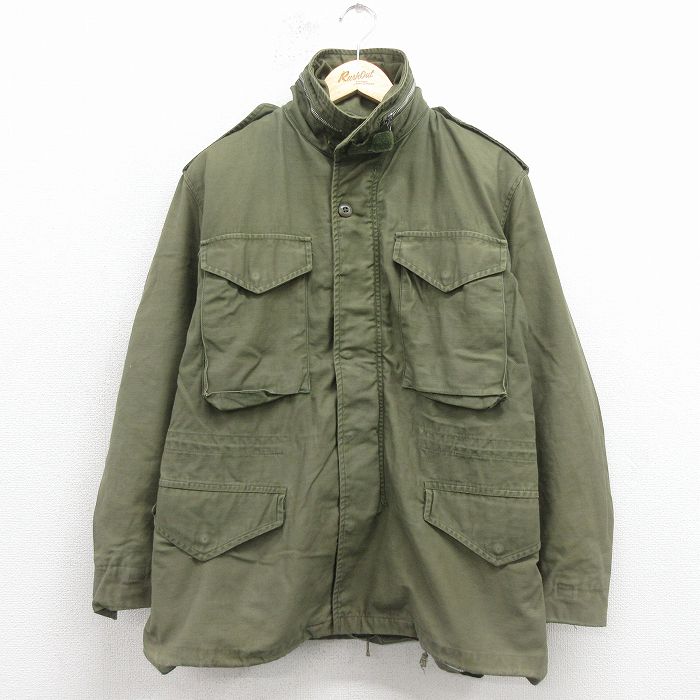 60s M-65フィールドジャケット グリーン M | 古着