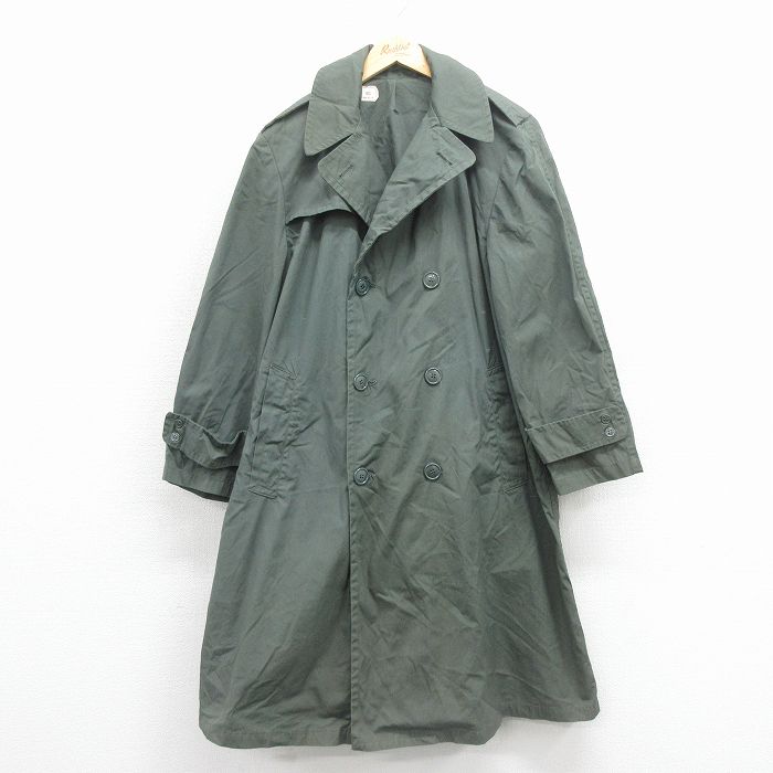 【20%OFF】70s ミリタリーレインコート グリーン L | 古着