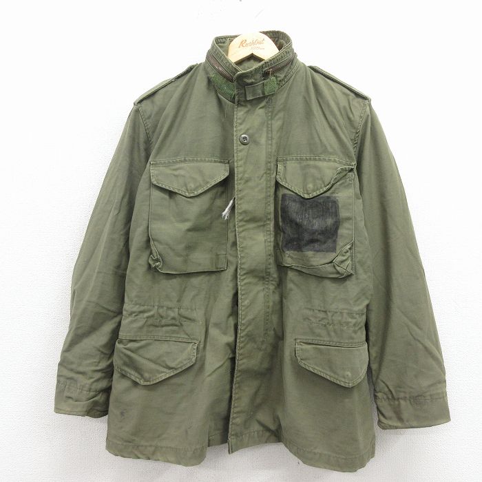 ミリタリー M-65 フィールドジャケット グリーン L | 古着