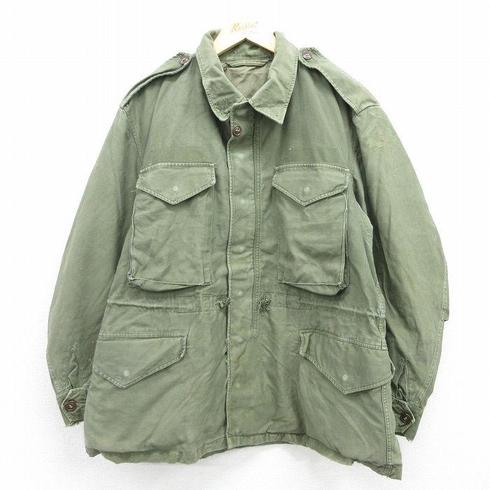 ミリタリー 50s M-51フィールドジャケット カーキ メンズL相当 | 古着