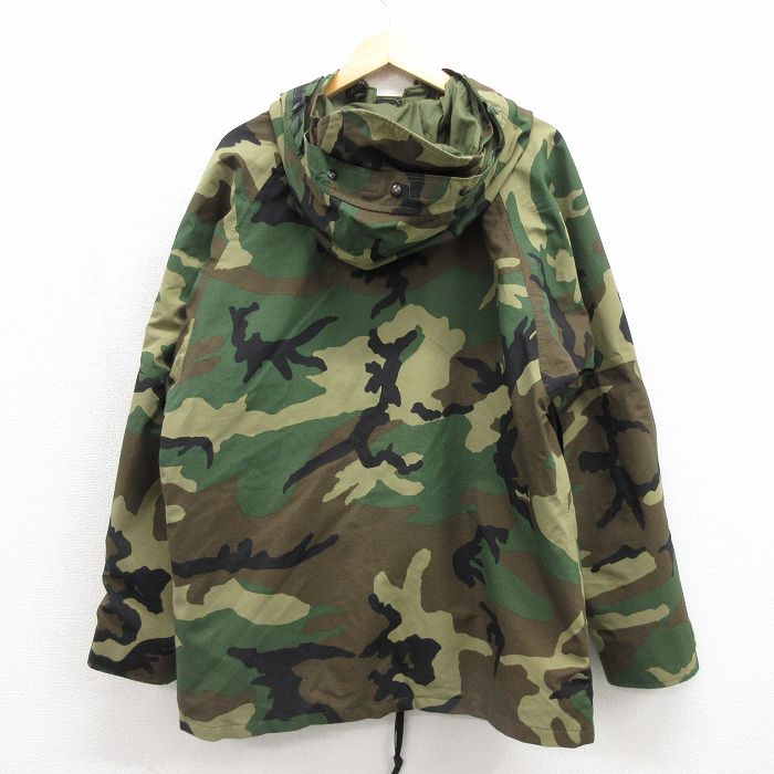 古着通販 L☆古着 長袖 ミリタリー ナイロン ゴアテックス ジャケット