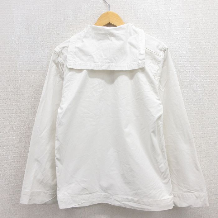 古着通販 M☆古着 長袖 ビンテージ ミリタリー セーラー ジャケット