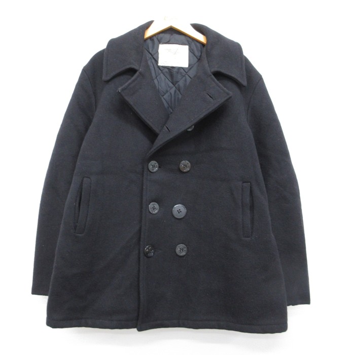 US NAVY 90年代 USA製 ヴィンテージ 米軍タイプ ピーコート 3XL 古着通販 XL☆古着 US NAVY 長袖 ミリタリー ジャケット メンズ 90年代