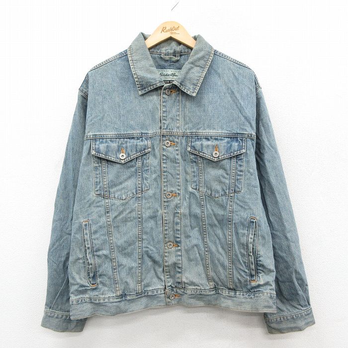 【20%OFF】エディーバウアー 00s ジージャン ネイビー XL | 古着
