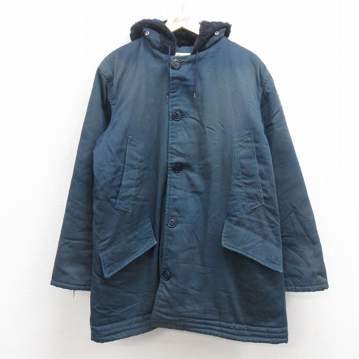【50%OFF】ゴールデンフリース 70s ジャケット 内側キルティング ネイビー XL | 古着
