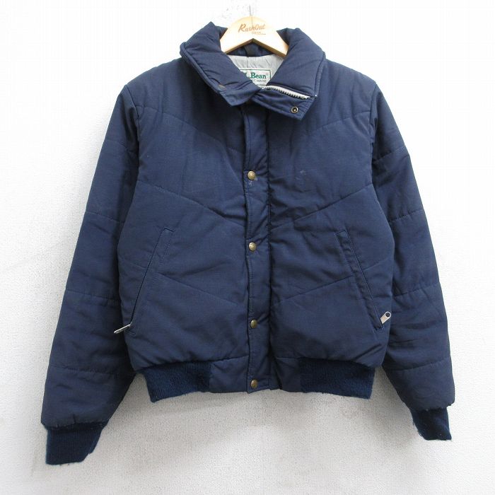 エルエルビーン 80s 長袖ジャケット ネイビー S | 古着