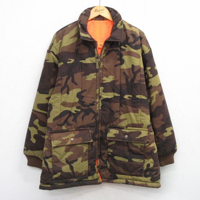 90s リバーシブルジャケット シティーカモ グリーン XL | 古着