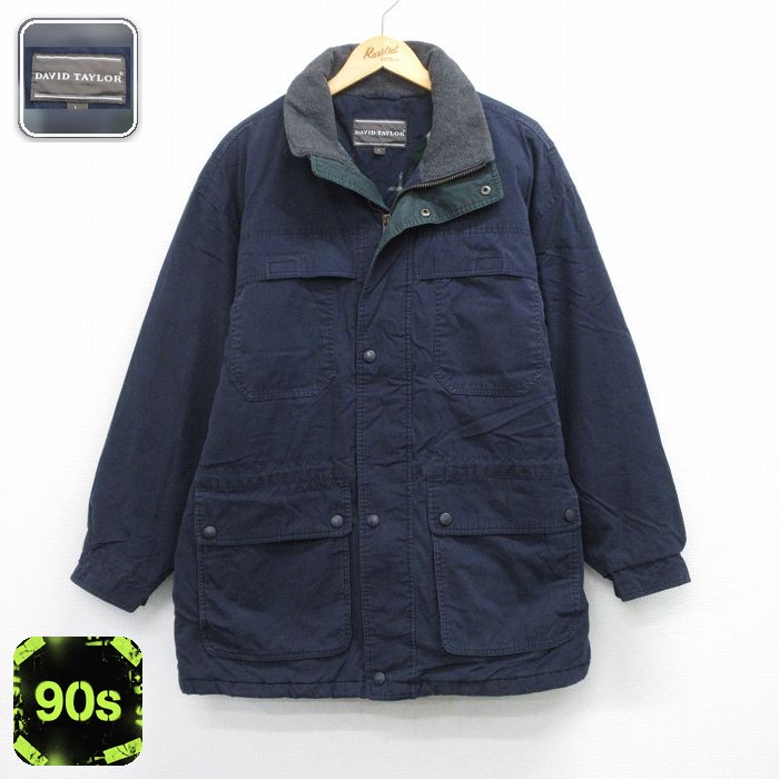 90s ジャケット ネイビー XL | 古着