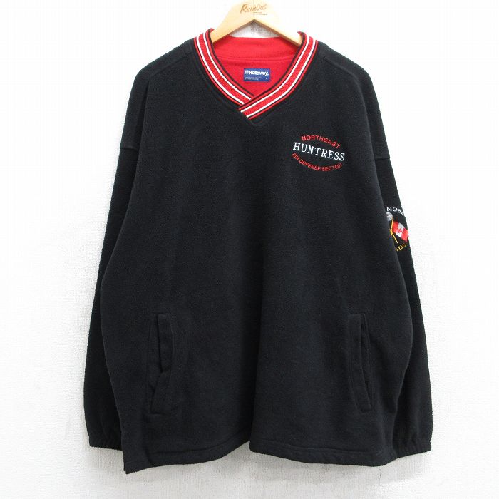 【20%OFF】ホロウェイ 90s フリースジャケット HUNTRESS ブラック XL | 古着