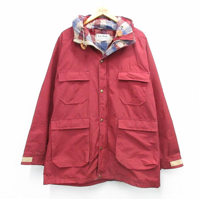 エルエルビーン 80s マウンテンジャケット BAXTER STATE PARKA バーガンディ XL | 古着