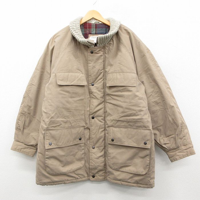 【20%OFF】セントジョンズベイ 90s 長袖ジャケット 内側キルティング ベージュ XL | 古着