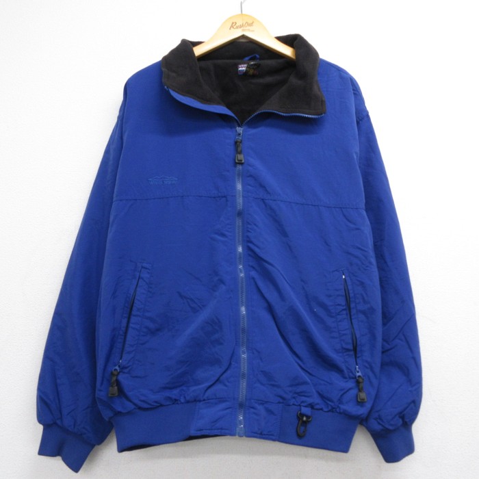 WHITE SIERRA 長袖 ジャケット ナイロン ブルー メンズXL相当 | 古着