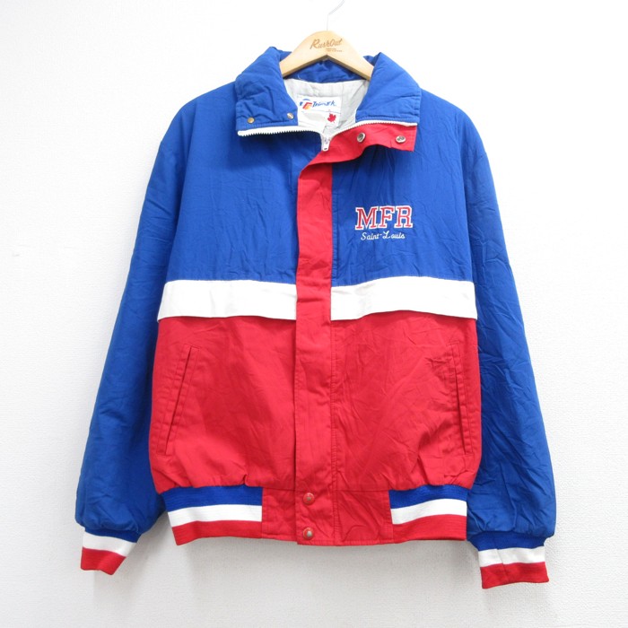Trimark 90s 長袖ジャケット Corsaires ブルー L | 古着 26aug26