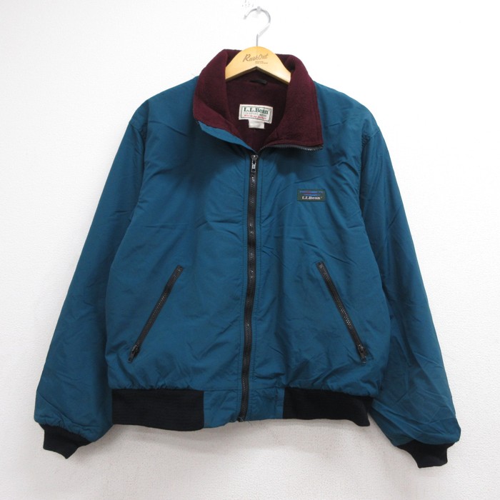 エルエルビーン 90s ウォームアップジャケット ブルー L | 古着 26aug26
