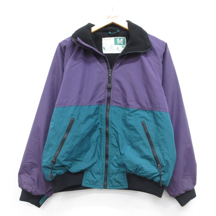 Wear Guard 00s 長袖ジャケット ツートンカラー パープル メンズM相当 | 古着