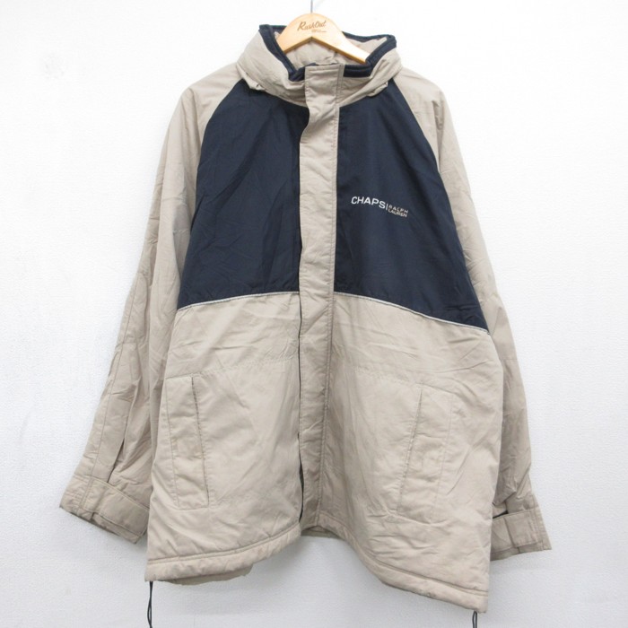 ラルフローレン 90s ラグランジャケット ベージュ メンズXL相当 | 古着
