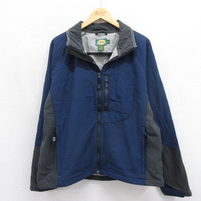 Cabela's 00s ラグランジャケット WindShear ネイビー メンズL相当 | 古着
