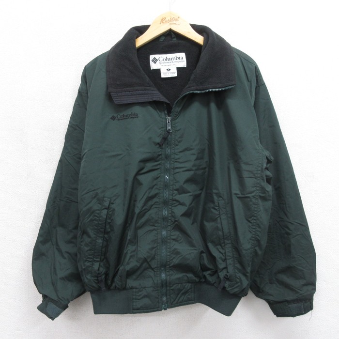コロンビア 00s リバーシブルジャケット グリーン メンズL相当 | 古着