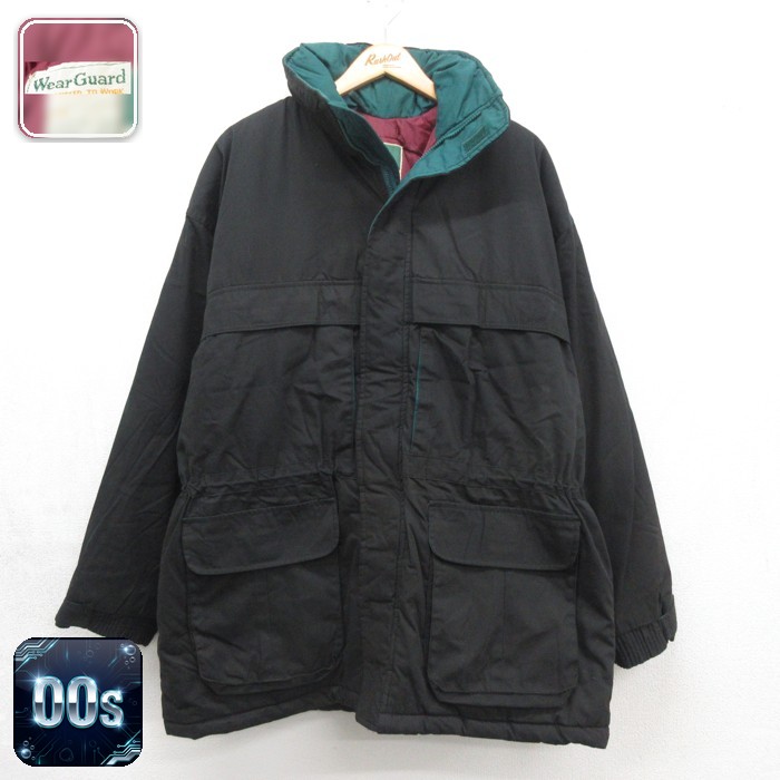 WearGuard 00s 長袖ジャケット フラップポケット ブラック メンズXL相当 | 古着