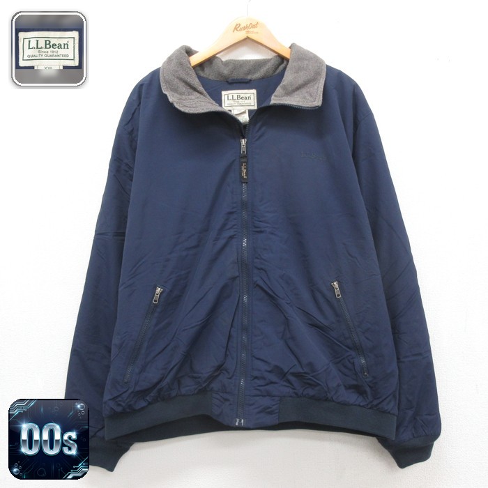 エルエルビーン 00s ジャケット ネイビー メンズXL相当 | 古着