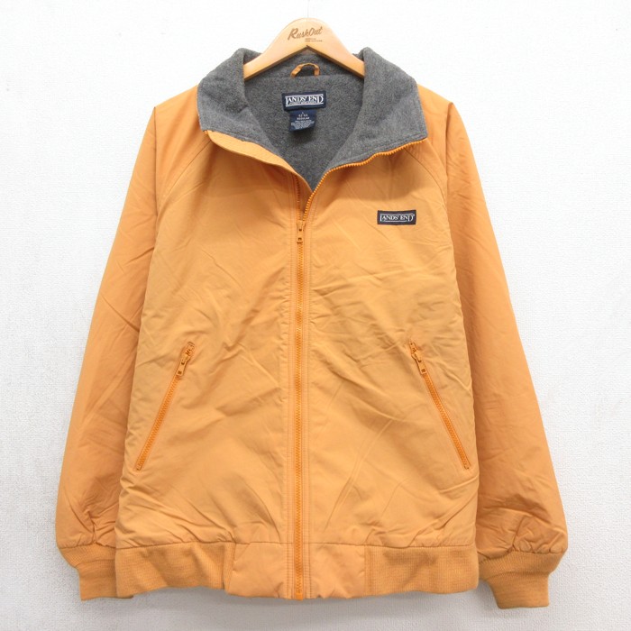 古着通販 XL☆古着 LANDS'END ランズエンド 長袖 ジャケット ナイロン