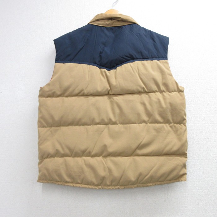【USA製】70s〜80s William Barry ダウンベスト 実寸S相当 古着通販 L☆古着 ウィリアムバリー William Barry メンズ 80年代 80s