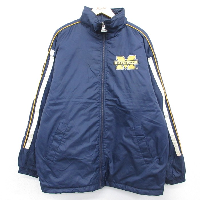 古着通販 XL☆古着 STARTER 長袖 ジャケット ナイロン メンズ 90年代