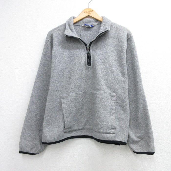 古着通販 M☆古着 チャンピオン Champion 長袖 ジャケット ハーフ