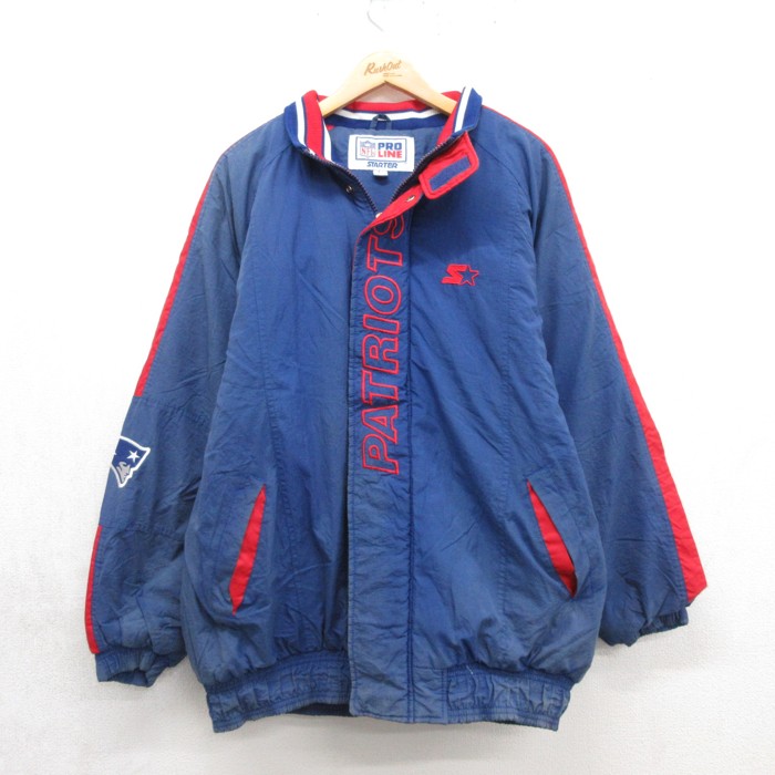 古着通販 XL☆古着 Starter 長袖 ジャケット ナイロン メンズ NFL