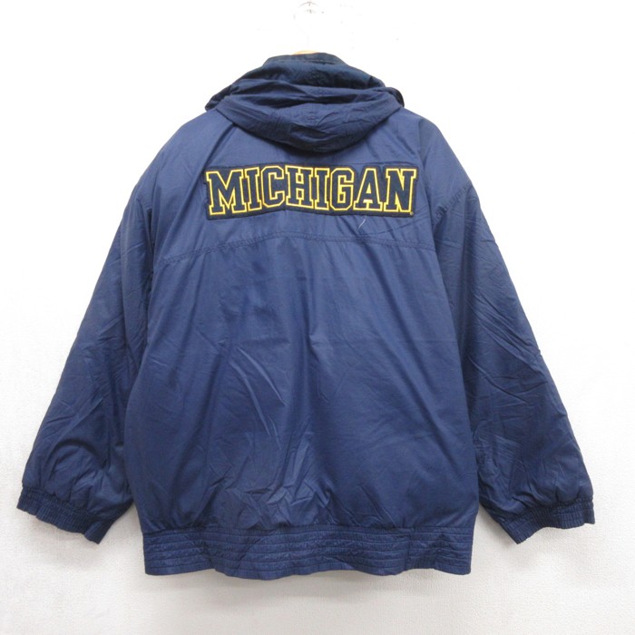 古着通販 XL☆古着 ナイキ NIKE 長袖 ジャケット ナイロン メンズ 90